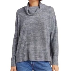 NWT MAEVE Long Sleeve Ribbed Cowl Neck Sweater Size Small
